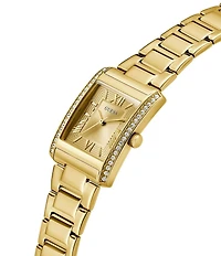 Guess Women's Quartz Analog Gold Tone Stainless Steel Bracelet Watch