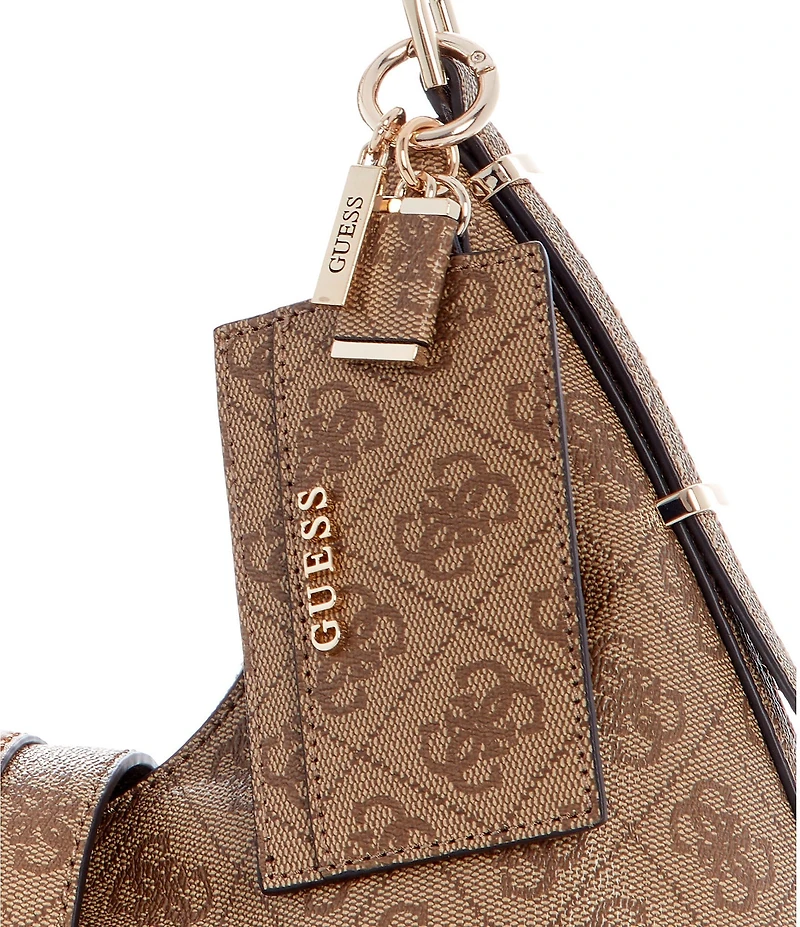 Guess Yvonne Logo Hobo Bag