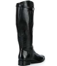 Guess Zoro Leather Tall Riding Boots
