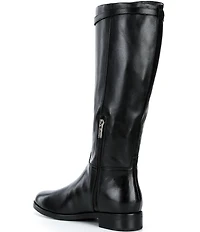 Guess Zoro Leather Tall Riding Boots