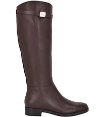 Guess Zoro Leather Tall Riding Boots