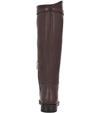 Guess Zoro Leather Tall Riding Boots