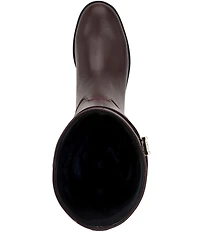 Guess Zoro Leather Tall Riding Boots