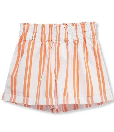 Habitual Big Girls High-Waisted Striped Shorts