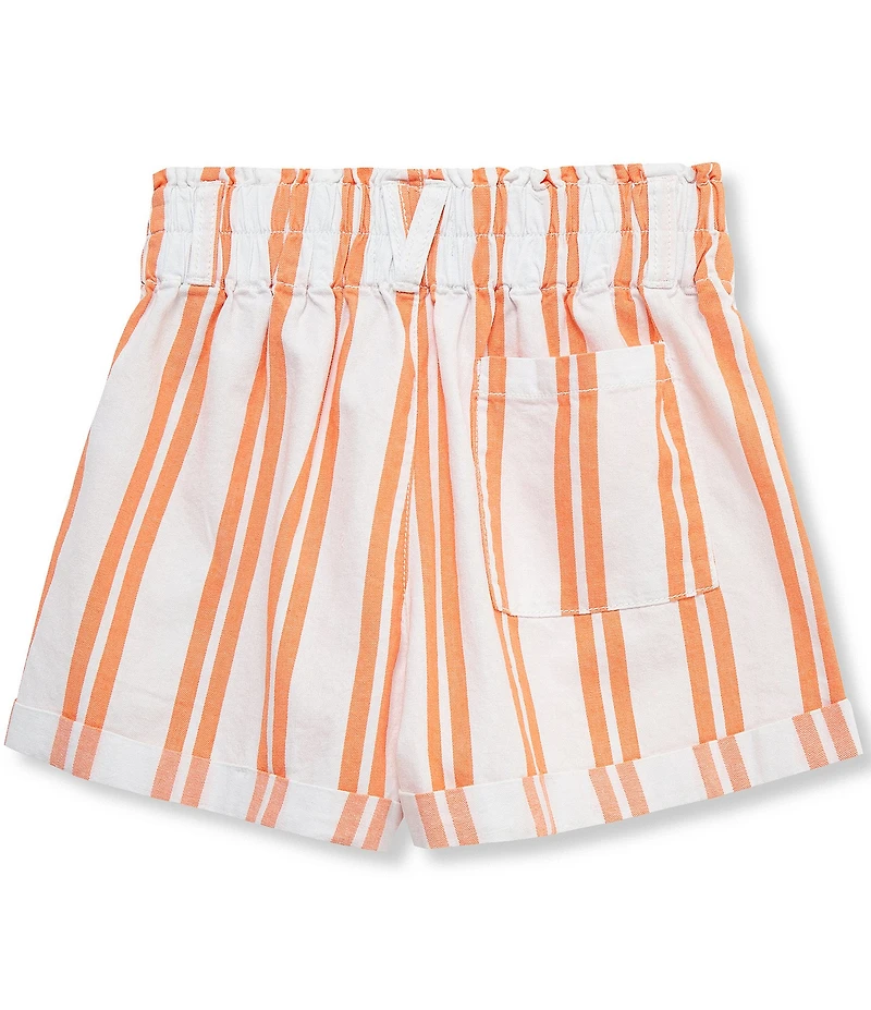 Habitual Big Girls High-Waisted Striped Shorts