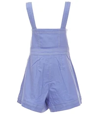 Habitual Big Girls Sleeveless Button Front Romper