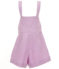 Habitual Big Girls Sleeveless Button Front Romper