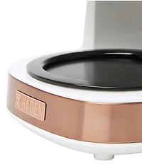 Haden Brighton Drip Coffee Maker 12 Cup Countertop Coffee Machine for Home with Glass Coffee Carafe -Vintage Retro Kitchen