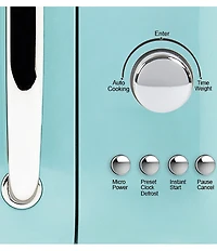 Haden Countertop Compact Retro Microwave Oven