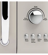 Haden Countertop Compact Retro Microwave Oven