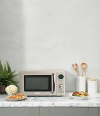 Haden Countertop Compact Retro Microwave Oven