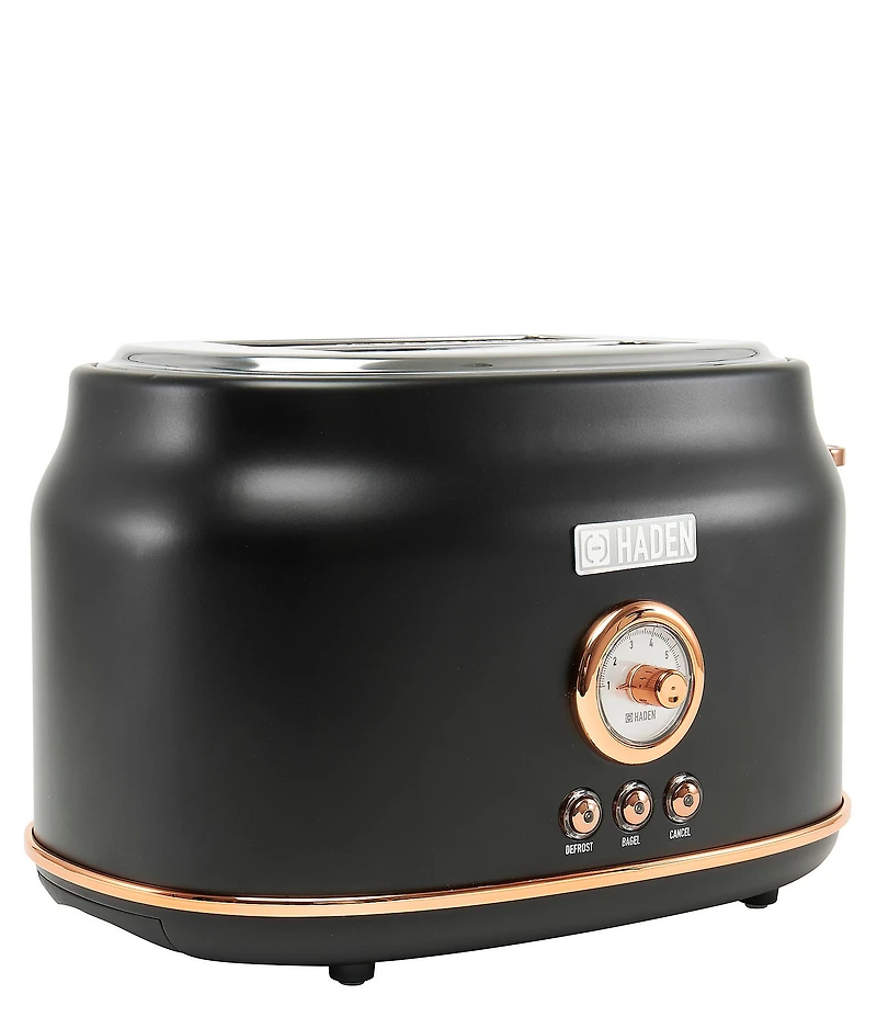 Haden Dorset 2 Slice Toaster Stainless Steel Wide Slot with Removable Crumb Tray and Control Settings