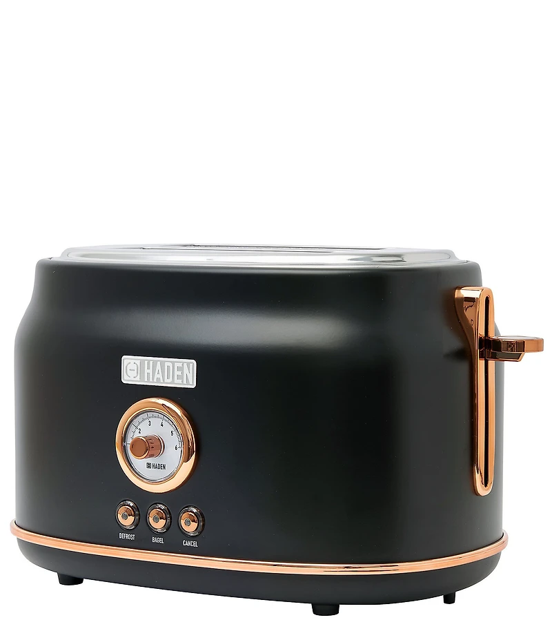 Haden Dorset 2 Slice Toaster Stainless Steel Wide Slot with Removable Crumb Tray and Control Settings
