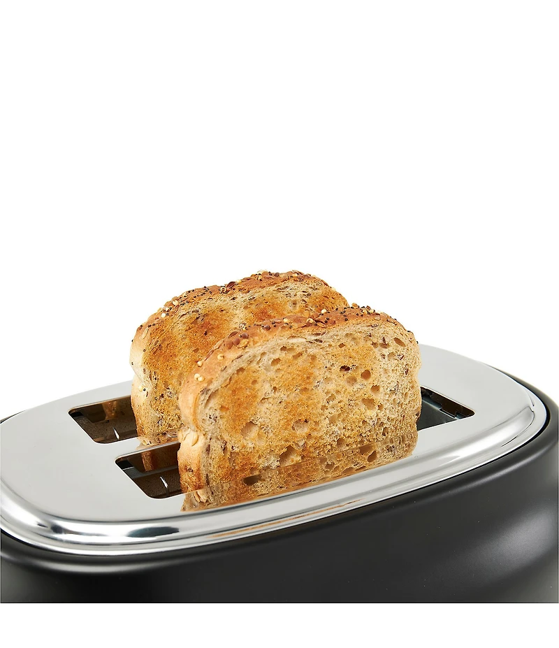Haden Dorset 2 Slice Toaster Stainless Steel Wide Slot with Removable Crumb Tray and Control Settings
