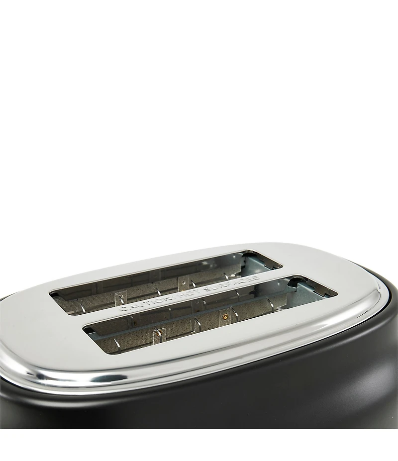 Haden Dorset 2 Slice Toaster Stainless Steel Wide Slot with Removable Crumb Tray and Control Settings