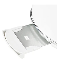 Haden Dorset 2 Slice Toaster Stainless Steel Wide Slot with Removable Crumb Tray and Control Settings Ivory and Chrome