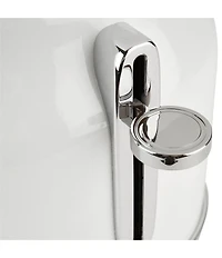Haden Dorset 2 Slice Toaster Stainless Steel Wide Slot with Removable Crumb Tray and Control Settings Ivory and Chrome