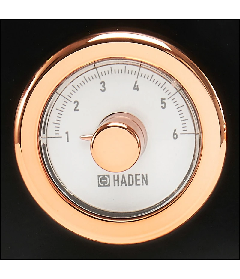 Haden Dorset 4 Slice Stainless Steel Wide Slot Control Settings Toaster