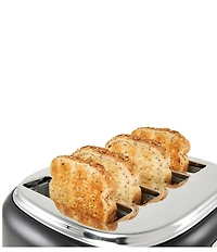 Haden Dorset 4 Slice Stainless Steel Wide Slot Control Settings Toaster