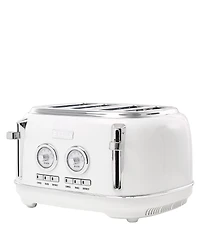 Haden Dorset 4 Slice Stainless Steel Wide Slot Control Settings Toaster