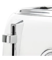 Haden Dorset 4 Slice Stainless Steel Wide Slot Control Settings Toaster