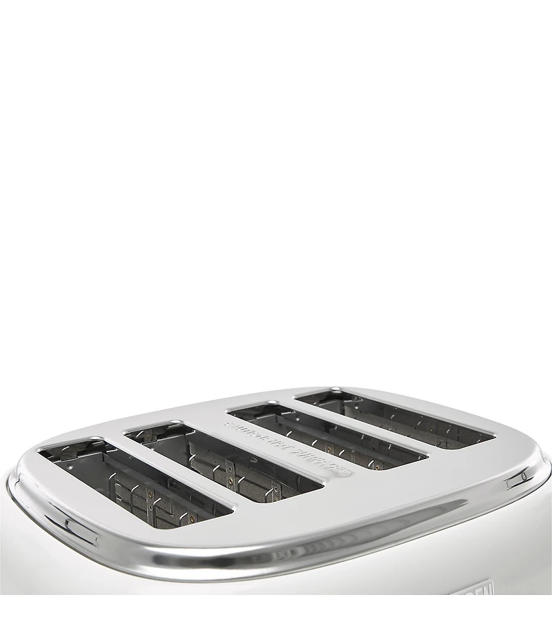 Haden Dorset 4 Slice Stainless Steel Wide Slot Control Settings Toaster