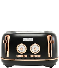 Haden Dorset 4 Slice Stainless Steel Wide Slot Control Settings Toaster