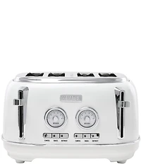 Haden Dorset 4 Slice Stainless Steel Wide Slot Control Settings Toaster