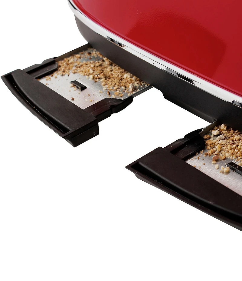 Haden Dorset 4-Slice Toaster Wide Slot with Removable Crumb Tray