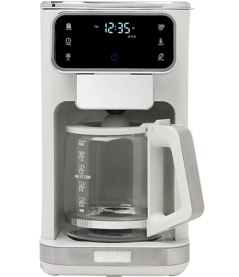 Haden Dual Brew 12-Cup Hot & Iced Digital Drip Coffee Maker
