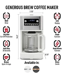 Haden Generous Brew 14-Cup Digital Drip Coffee Maker
