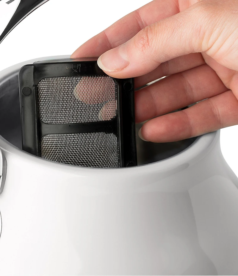 Haden Heritage 1.7 Liter (7 Cup) Cordless Stainless Steel Electric Kettle with Auto Shut-Off and Boil-Dry Protection