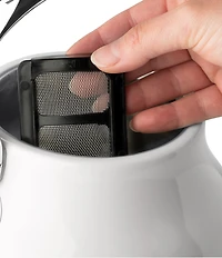 Haden Heritage 1.7 Liter (7 Cup) Cordless Stainless Steel Electric Kettle with Auto Shut-Off and Boil-Dry Protection