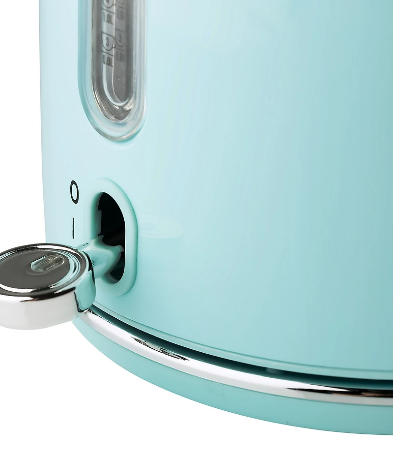 Haden Heritage 1.7 Liter (7 Cup) Cordless Stainless Steel Electric Kettle with Auto Shut-Off and Boil-Dry Protection
