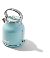 Haden Heritage 1.7 Liter (7 Cup) Cordless Stainless Steel Electric Kettle with Auto Shut-Off and Boil-Dry Protection