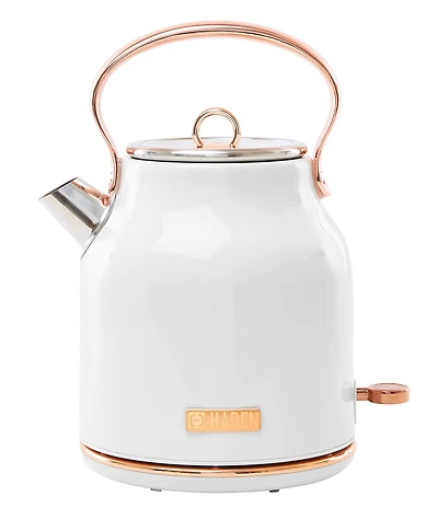 Haden Heritage 1.7 Liter Stainless Steel Cordless Electric Kettle