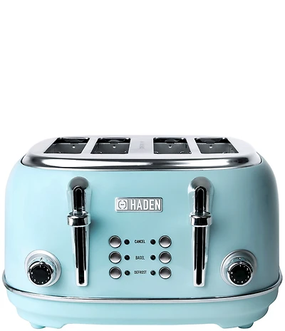 Haden Heritage 4-Slice, Wide Slot Toaster with Removable Tray