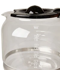 Haden Modern 12-Cup Programmable Drip Coffee Maker with Strength Control and Timer- Black & Copper