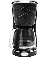 Haden Starbeck Coffee Drip Coffee Maker 1.5 Liter 10 Cup Coffee Machine, Textured PP/ABS Body with Glass Coffee Carafe