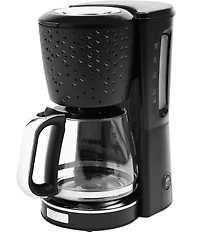 Haden Starbeck Coffee Drip Coffee Maker 1.5 Liter 10 Cup Coffee Machine, Textured PP/ABS Body with Glass Coffee Carafe