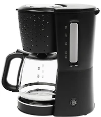 Haden Starbeck Coffee Drip Coffee Maker 1.5 Liter 10 Cup Coffee Machine, Textured PP/ABS Body with Glass Coffee Carafe