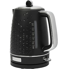 Haden Starbeck Kettle 1.7 Liter Textured PP/ABS Body, Cordless Electric Kettle with Auto Shut-Off and Boil-Dry