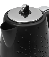 Haden Starbeck Kettle 1.7 Liter Textured PP/ABS Body, Cordless Electric Kettle with Auto Shut-Off and Boil-Dry