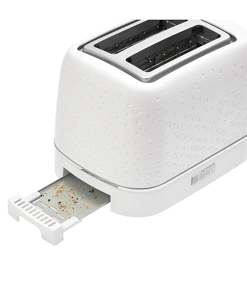 Haden Starbeck Starbeck 2 Slice Toaster Wide Slot with Removable Crumb Tray, Variable Browning Control, and Settings
