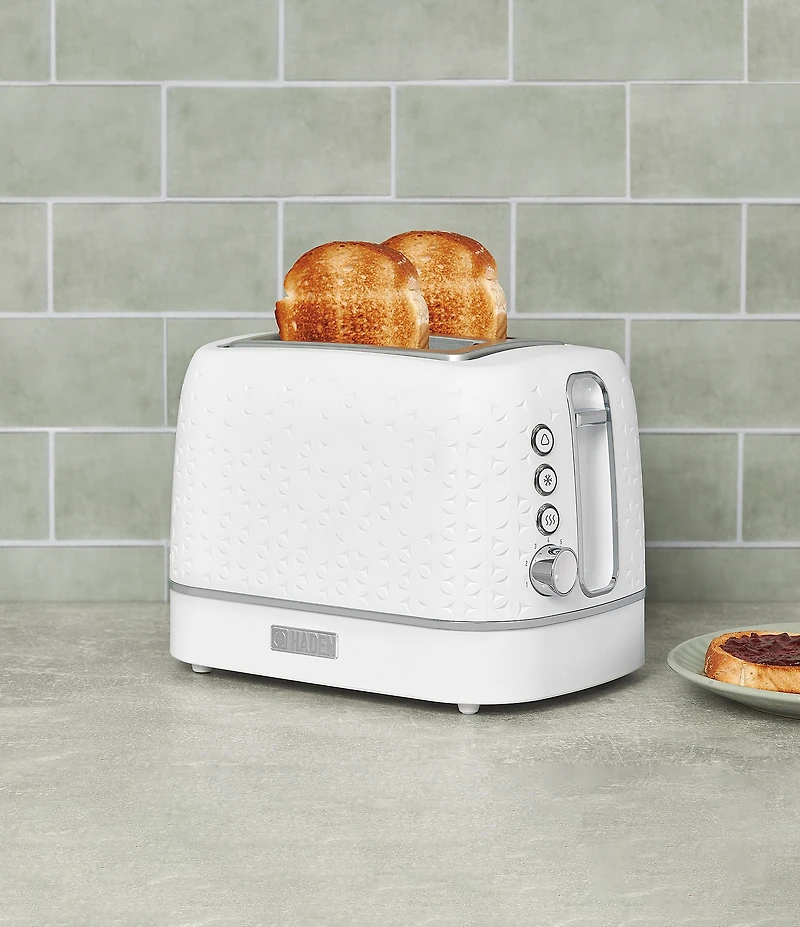Haden Starbeck Starbeck 2 Slice Toaster Wide Slot with Removable Crumb Tray, Variable Browning Control, and Settings