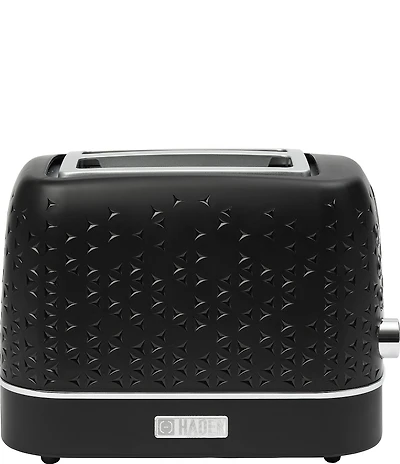 Haden Starbeck Starbeck 2 Slice Toaster Wide Slot with Removable Crumb Tray, Variable Browning Control, and Settings