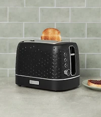 Haden Starbeck Starbeck 2 Slice Toaster Wide Slot with Removable Crumb Tray, Variable Browning Control, and Settings