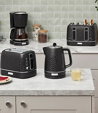 Haden Starbeck Starbeck 2 Slice Toaster Wide Slot with Removable Crumb Tray, Variable Browning Control, and Settings