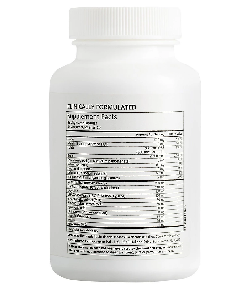 Hairmax Hair, Skin & Nails Vitamin Supplement