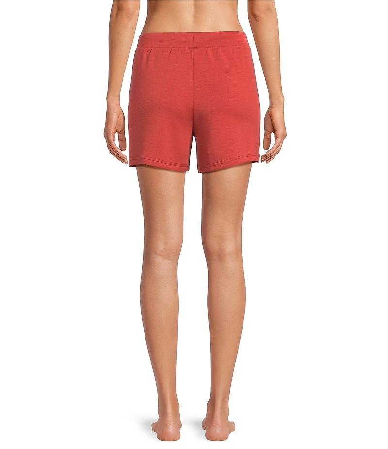 Half Moon by Modern Movement Knit Drawstring Tie Closure Coordinating Lounge Shorts